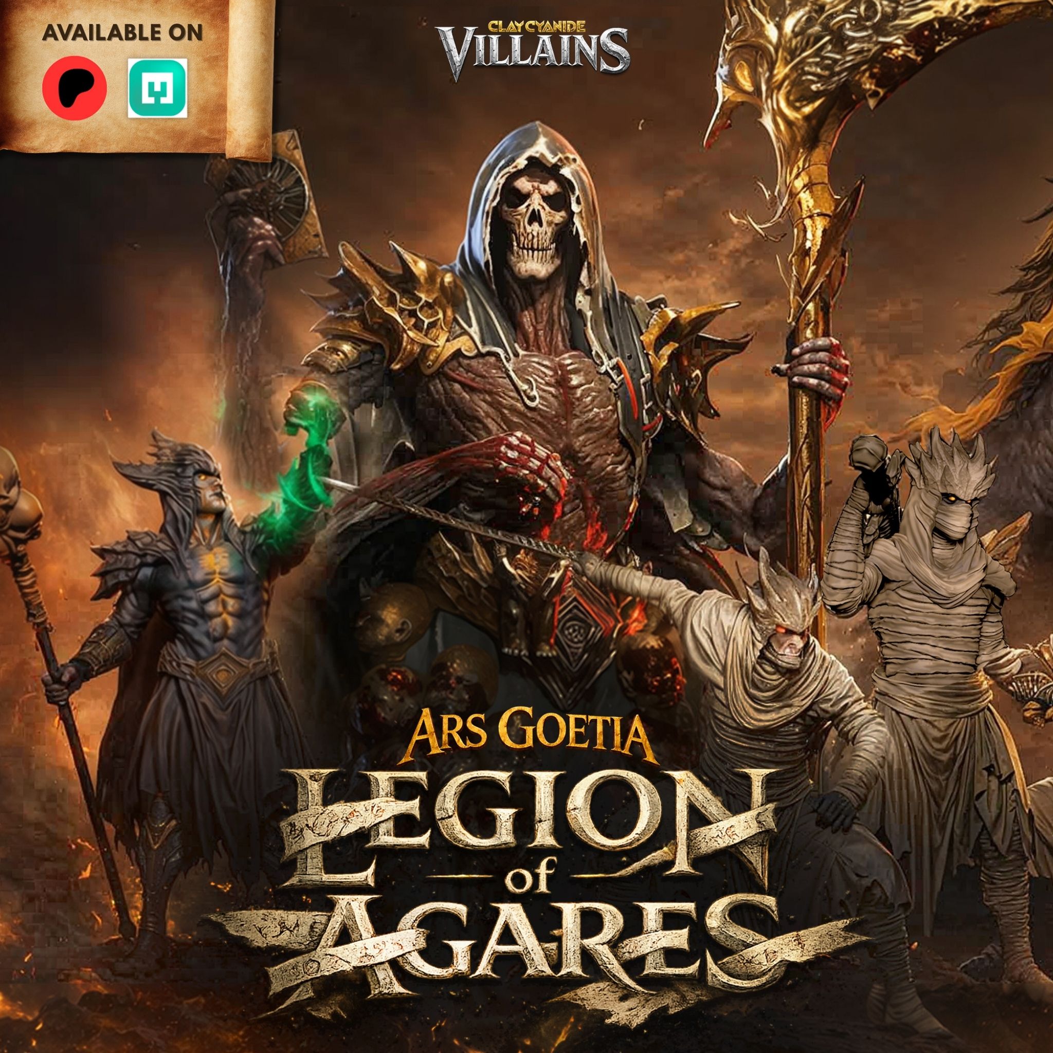 Legion of Agares — April 2026 Poster